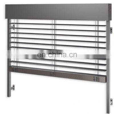 Waterproof External Venetian shutters Aluminium External Anti-UV Shades Blackout Outdoor Venetian Louver Motorised