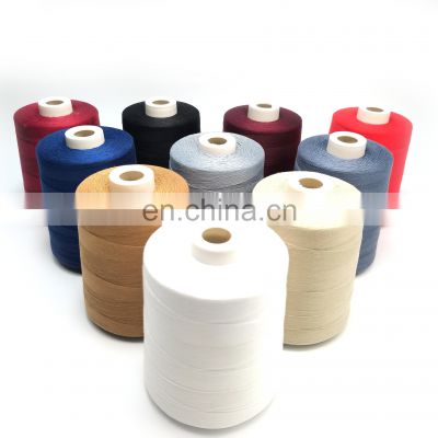 TKT120 Ready To ship 502 spun polyester sewing thread raw white 40/2