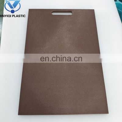Eco friendly material Chopping Block PE Meat Plastic Cutting Board