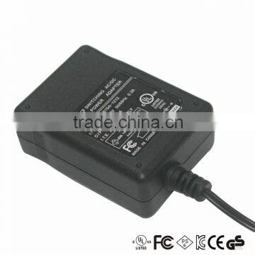 UL/CE/ROHS approval 12v 1.25a ac dc adapter usb wall charger