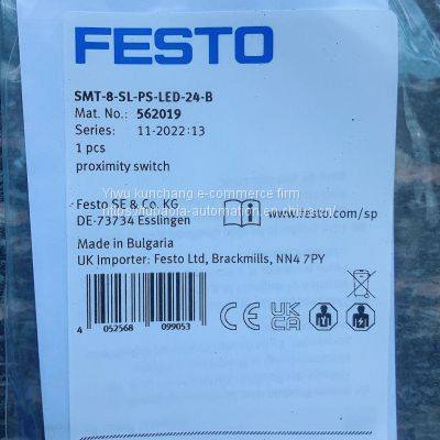 FESTO Proximity Switch SMT-8-SL-PS-LED-24-B 562019