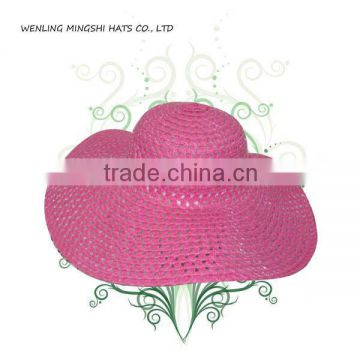 summer fashion straw hats cheap for lady