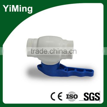 YiMing pvc dn20 plastic ball valve
