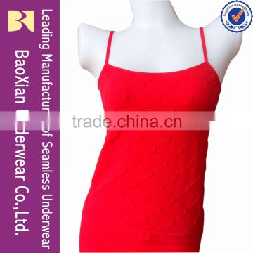 OEM comfortable seamless camisoles for lady