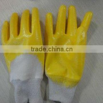 wear-resisting nitrile coated glove