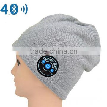 Bluetooth Beanie Hat Cap Wireless Bluetooth Headphone Headset Earphone Soft Warm With Stereo Speaker Hands-free