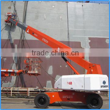 30M SINOBOOM Hydraulic Lift Drive / Actuation and Articulated Lift Lift Mechanism arm hydraulic aerial work platform for sale
