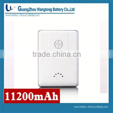 10000mah mobile power bank 11200mAh Double USB Mobile Phone Power Supply Power Pack A118, High Capacity