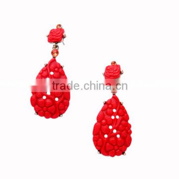 In stock 2016 Fashion Dangle Long Earring New Design Wholesale High quality Jewelry SKC1572