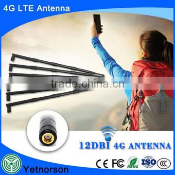 CE high gain 12dbi rubber antenna wifi receiver antenna