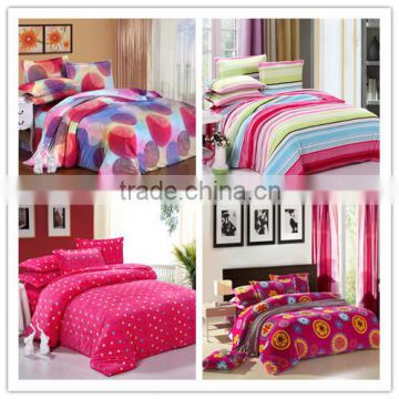 Hot Sale Twill Style Digital Printed Comfortable Coral Velvet Bedding Set