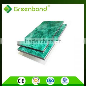 Greenbond best price wall cladding aluminum composite panel