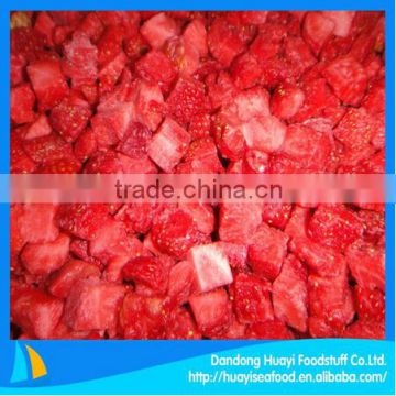 fresh frozen strawberry dices with best price and services