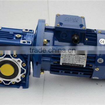 1420RPM 4P B5 Electric motor with NMRV gear