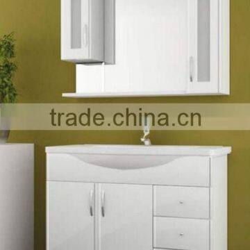 Italian hot sell modern PVC bathroom cabinet MJ-2151