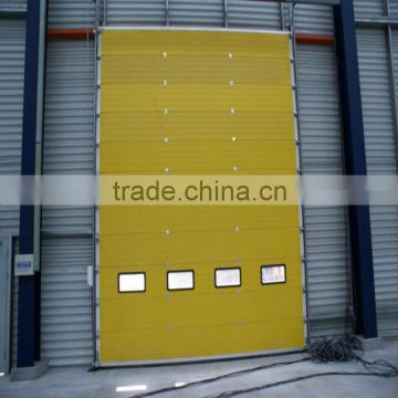 commercial garage vertical lifting factory warehouse door
