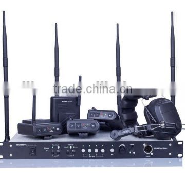 MDS-400 wireless intercom system for project command center