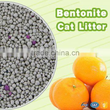 Natural Fragrance Eco-Friendly Factory Cat Litter Orange