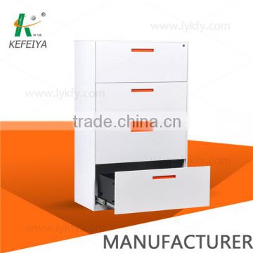 supply drawer slimline high-rigidity powder coated Russia box file powder painted room saving lateral file cabinet