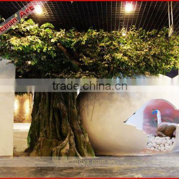 Decorative resin art craft tree