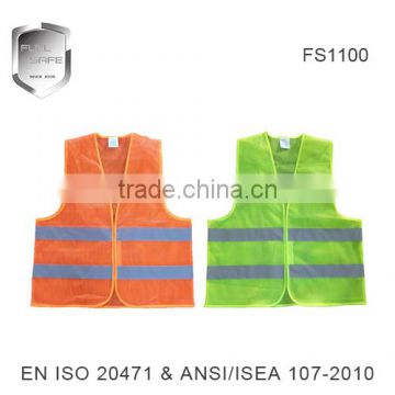 mesh reflective vest with pocket