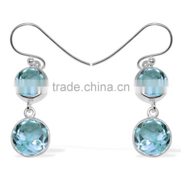 Exporter of 925 Sterling Silver Jewelry, Handmade Gemstone Wholesale Earrings