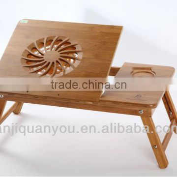 bamboo pad stand Bamboo bed tray,bamboo laptop desk,laptop stand,bed stand,overbed tray