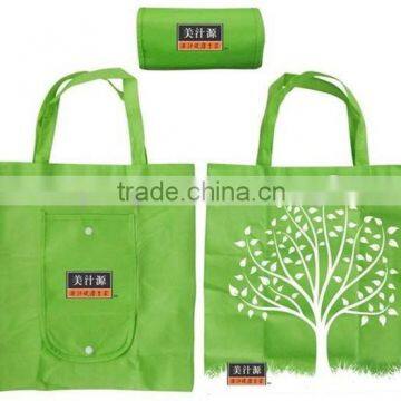 Non Woven Foldable Shopping Bag with Customised Printing