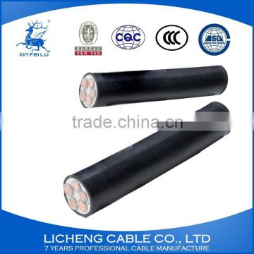 5core insulated cable 5x10mm2 Copper core xlpe insulated pvc coated electrical power cable