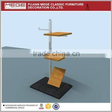 Heavy Duty Clothing Wood Fixture Display