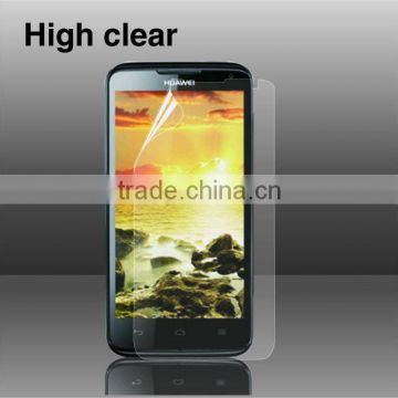 Newest Japanese high clear crystal screen protector for huawei Ascend D1 /Quad U9510