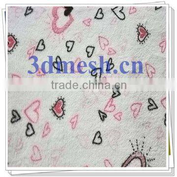 100% polyester super soft printed polar fleece fabric