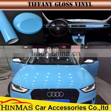 4.98x65ft Gloss Tiffany Hinmas Vinyl Wraps For Trucks