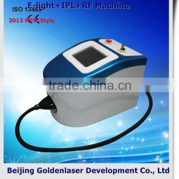 2013 New style E-light+IPL+RF machine www.golden-laser.org/ wholesale beauty supply distributor