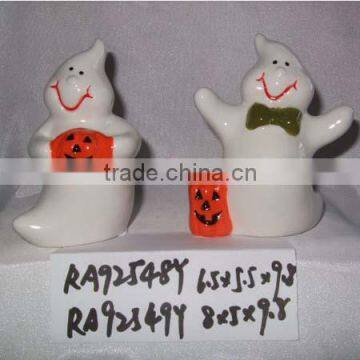 factory direct ceramic skull decoration for halloween decoration