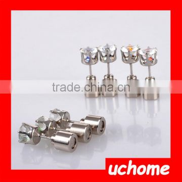 UCHOME Fashion Party Club Multi-Color Led Earrings,Wholesale Light Up Led Stud Earrings