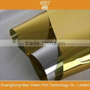 gold reflective building film