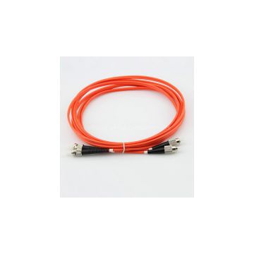 Multi mode ST-FC(PC/UPC) patch cord(duplex)