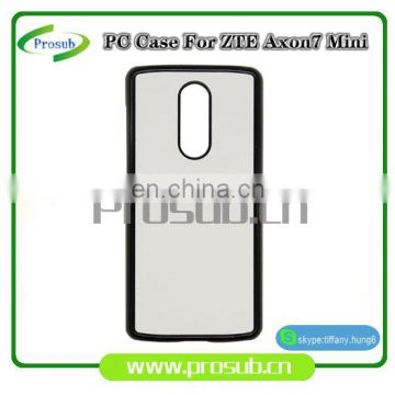 2d sublimation PC plastic blank smartphone case cover for Prosub-ZTE Axon7 Mini