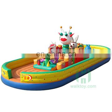 HI Best price funny inflatable theme amusement park for commercial , inflatable fancy amusement park for kids