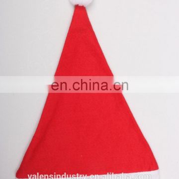 Best Selling Non woven Fabric Santa Claus Christmas Hats Wholesale Supply Decoration
