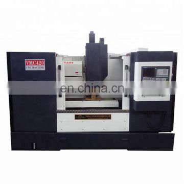 VMC420 China vertical 3 axis cnc milling machine for economic