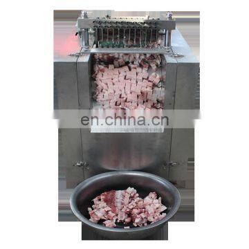 frozen meat bone cube cutting machine/commercial meat bone cutter/lamb ribs cutting machine