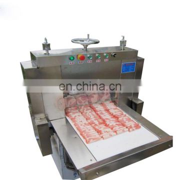 Frozen meat slicer /beef meat cutting machine /mutton roll slicing machine