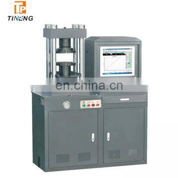 1000KN Concrete and cement Automatic electronic - hydraulic servo compression Testing Machine