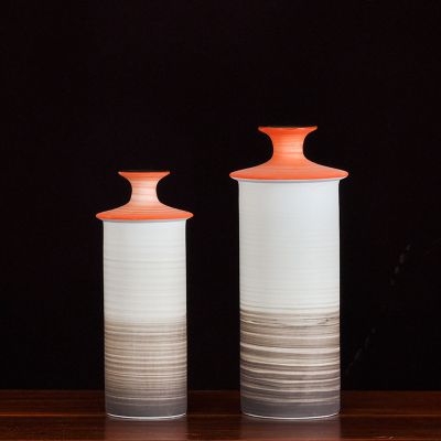European Hand Made Paint Creative Jingdezhen Ceramic Vase For Hotel Office Decor