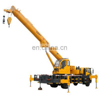 SGS Certification 10 Ton 12 Ton 16 Ton 20 Ton 25 Ton hydraulic crane  4x4 truck mounted crane telescopic lorry crane