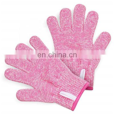 Anti Cut Grey Kitchen Work Glove AF35TL Cut Level 5 Food Grade Cut Resistant Safety Gloves