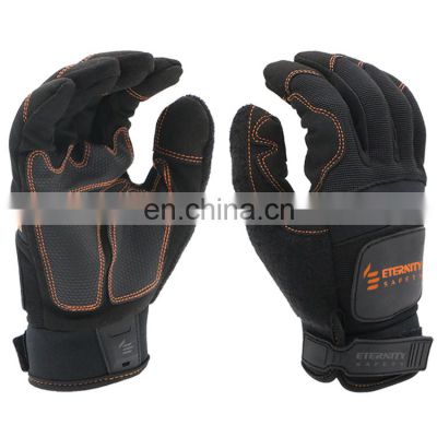 New heavy duty anti-Vibration touch Screen mechanic work gloves