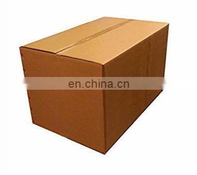 large brown corrugated box